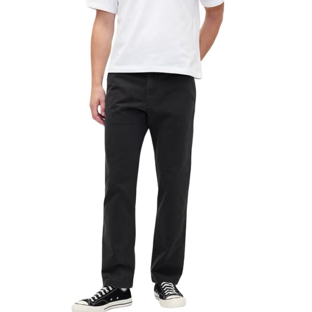 Gap Men’s Relaxed Fit Chino Pants Dark Brown Size 34X32